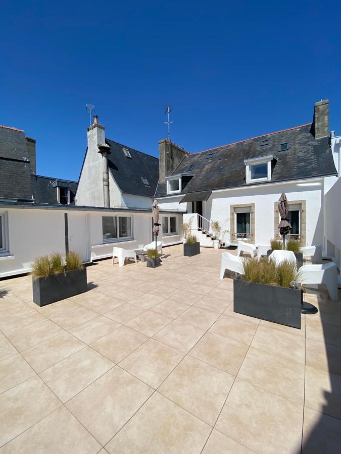 קונקרנו Votre Mini Maison En Plein Coeur Du Centre Ville -Terrasse - Et Parking Prive Sur Place Clos - Draps Et Menage Inclus מראה חיצוני תמונה